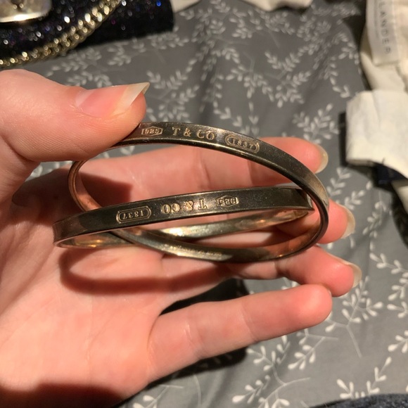 đź’ŤTiffany & Co AG925 Silver bangles